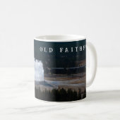 Mug Old Faithouse Geyser Eruption Yellowstone (Devant droit)