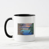 Mug Old Fort Ontario Sunset Vue du lac Ontario (Gauche)