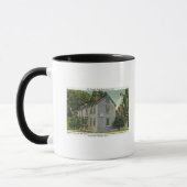 Mug Old Hancock Clark Vue de la maison, Paul Revere Ro (Gauche)