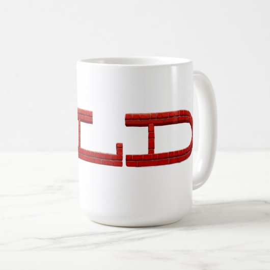 Mug Old Red Brick (Devant droit)