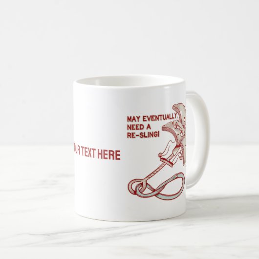 Mug Old Rock escalade cam drôle (Devant droit)