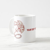 Mug Old Rock escalade cam drôle (Devant gauche)