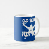 Mug OLD SCHOOL HIP HOP musique drôle (Devant droit)