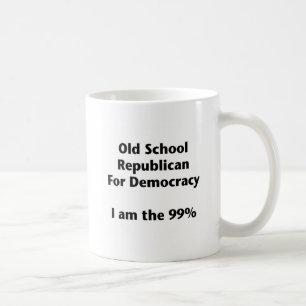 Mug Old School Republican for Democracy — Occupy