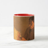 Mug Old War Bonnet par Joseph Henry Sharp (Centre)