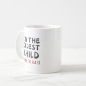 Mug Oldest Child – I Make the Rules Personalized (Devant gauche)