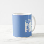 Mug Oldometer 4950 50e anniversaire Drôle Hommes Femme (Devant droit)