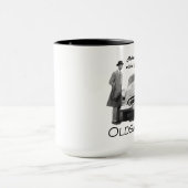 Mug Oldsmobile "font une date… avec un Rocket 88 !" (Centre)