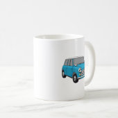 Mug Oldtimer Blue Mini (Devant droit)