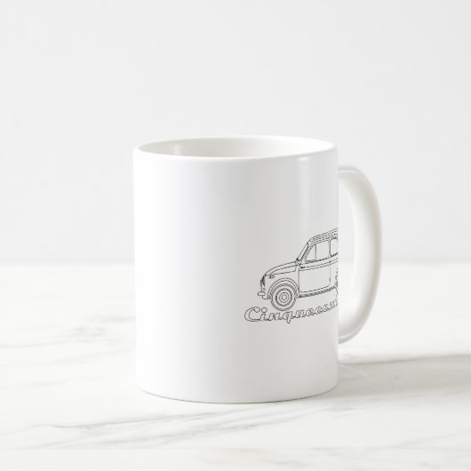 Mug Oldtimer Cinquecento Der PUCH 500 (Devant droit)
