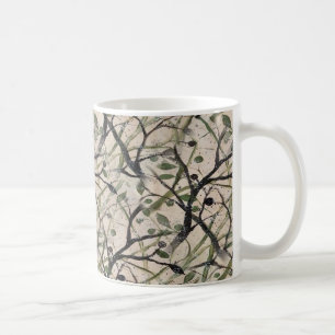 Mug Olive Branch Abstrait Art Motif