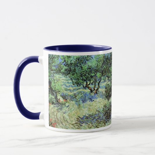 Mug Olive Grove par Vincent van Gogh (Gauche)