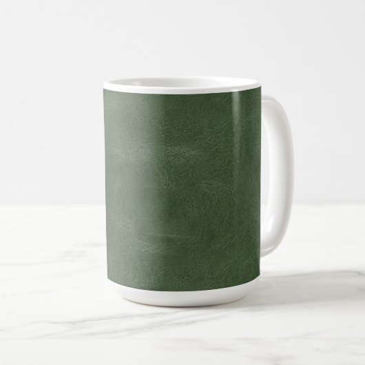 Mug Olive Pistachio Texture verte Noël (Devant droit)