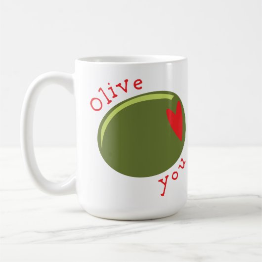 Mug Olive You (Gauche)