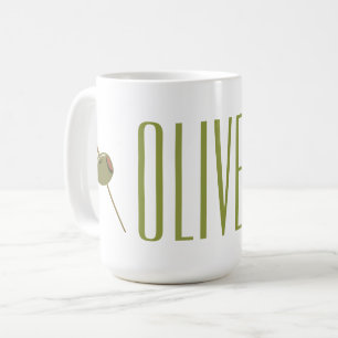 Mug Olive You (I Love You) Funny Romantique Valentine