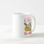 Mug Olive You tant de jeu alimentaire amusant (Devant droit)