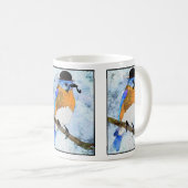 Mug Oliver Bluebird avec moustache, bouffon (Devant droit)