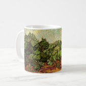 Mug Oliveraie, ciel bleu pâle de Vincent van Gogh (Devant gauche)