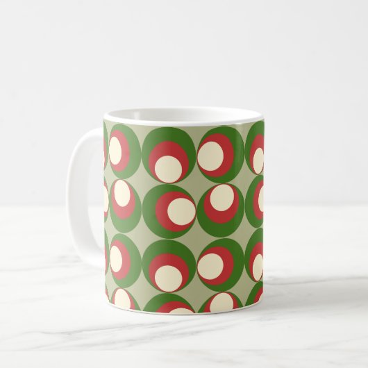 Mug Olives de Noël plus grandes (Devant gauche)