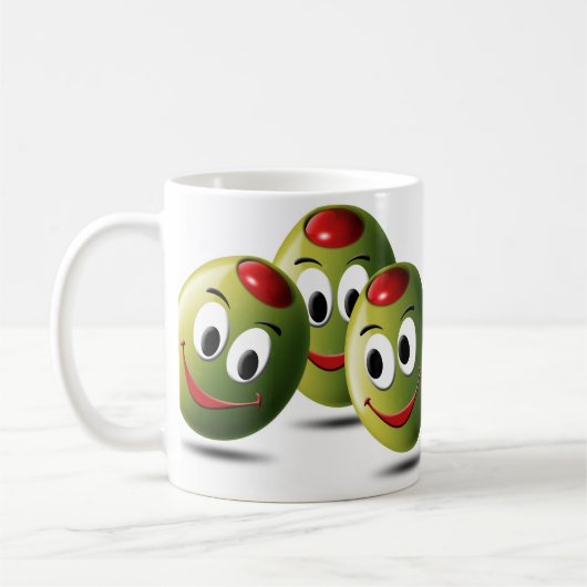 Mug Olives remplies de sourire (Gauche)