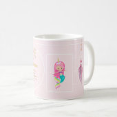 Mug OLIVIA - Filles Nom Signification Cadeau - Sirène (Devant droit)