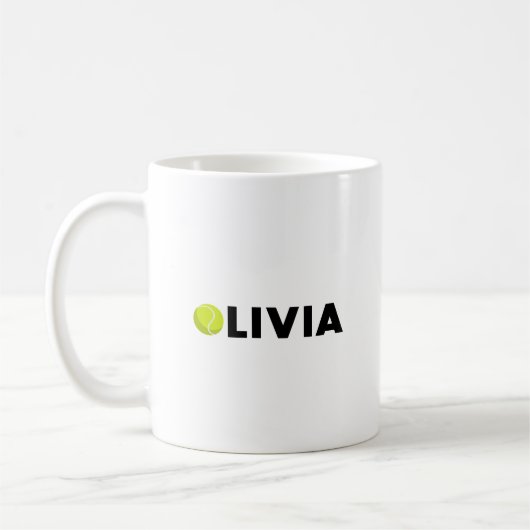 Mug Olivia Tennis (Gauche)