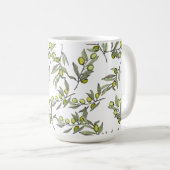 Mug Olivier vert (Devant droit)