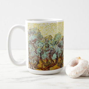 Mug Oliviers au ciel et au soleil jaunes