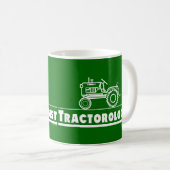 Mug Ologiste de Tracteur vert (Devant droit)