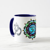 Mug Om fleuri (Devant gauche)