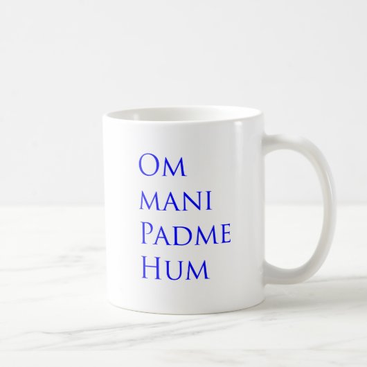Mug Om Mani Padme Hum (Droite)