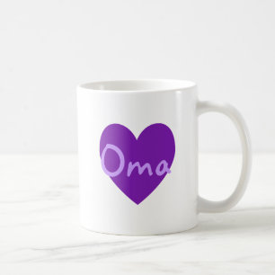 Mug Oma en violet