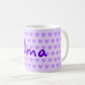 Mug Oma en violet (Devant droit)