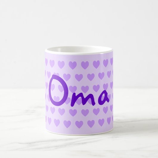 Mug Oma en violet (Centre)