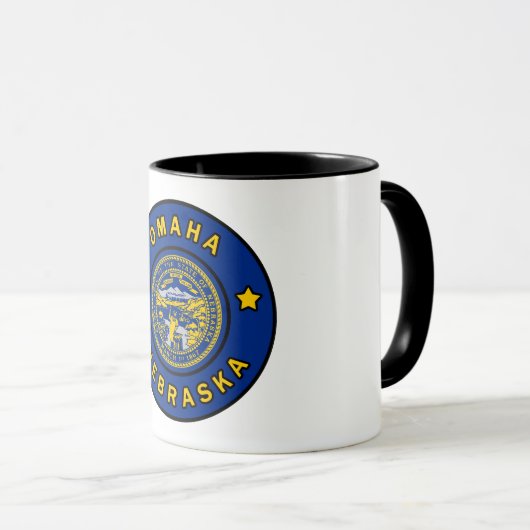 Mug Omaha Nebraska (Devant droit)