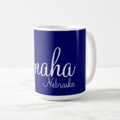 Mug Omaha, Nébraska (Devant droit)