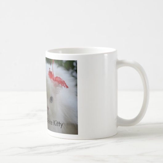 Mug Ombragez le minou blanc (Droite)