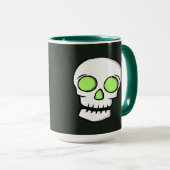 Mug Ombre de la mort — Crâne (Devant droit)