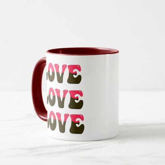 Mug Ombre Love (Devant gauche)