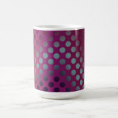 Mug Ombre Passion Fruits Pois Maroon Jaune Turquoise (Centre)