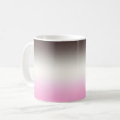 Mug Ombre rose gris (Devant gauche)