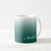 Mug ombre vert (Devant droit)