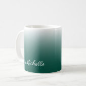 Mug ombre vert (Devant gauche)