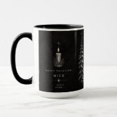 Mug Ombres de Yuletide Noël Gothique Céleste (Gauche)
