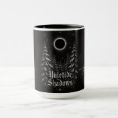 Mug Ombres de Yuletide Noël Gothique Céleste (Centre)