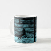 Mug Ombres du Corbeau bleu (Devant gauche)