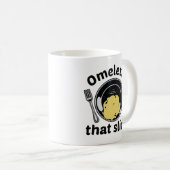 Mug Omelette cette diapositive (Devant droit)