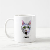 Mug OMG ! CAT 'ce qu'il a vu ? ' (Gauche)
