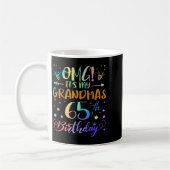 Mug Omg Its My Grandmas 65th Birthday Sweet 65 Years O (Gauche)