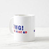Mug OMG ! Obama doit aller ! (Devant gauche)